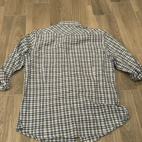 Banana Republic Men’s Blue And White Button Up Size M Dress Shirts